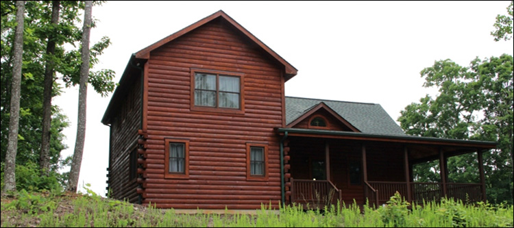 Professional Log Home Borate Application  Mobile County, Alabama